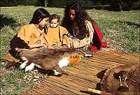 Native-American family