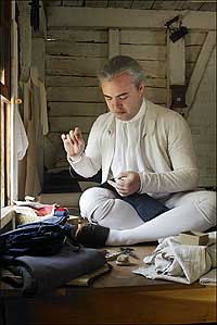 Mark Hutter, tailor