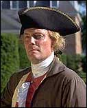 Thomas Jefferson as portrayed by Bill Barker
