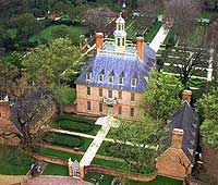 Aerial view of the Governor's Palace