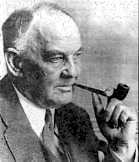 Dr. Goodwin with pipe