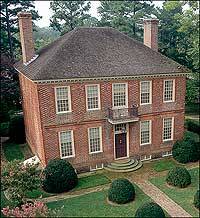 The Lightfoot House in Colonial Williamsburg's Historic Area, home of Philip Lightfoot II.