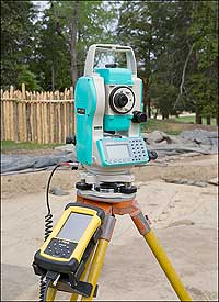Laser-surveying instrument
