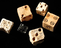 Early dice found in Virginia.