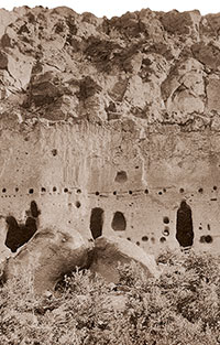 The Puye Ruins in New Mexico, declared a National Historic Landmark in 1966, the year the National Historic Preservation Act was passed.