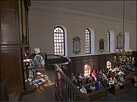 Organ music at the Wren Chapel