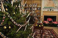 Tucker House Christmas tree.