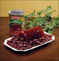 Like the turkey at Thanksgiving and Christmastime, jellied cranberries have become a traditional part of holiday meals.