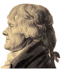 Saint-Mémin's profile of Thomas Jefferson.