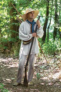 Warren Taylor says he's eager to tell Pamunkey-themed 
stories from pre-revolutionary Virginia. This is my people's history and I'll take any opportunity to educate others about that. My work honors the history of my people, Taylor says.