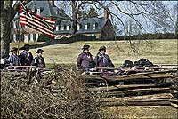 Second Virginia Regiment reenactment