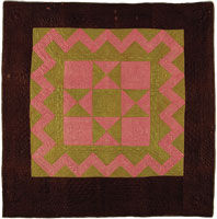 Star quilt, maker unknown, America