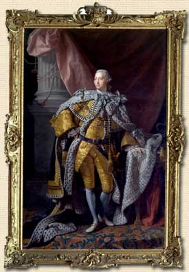 Two of the more than 200 copies of the George III portrait painted by the Ramsay studio hang at Colonial Williamsburg—one in the Governor’s Palace and one in the DeWitt Wallace Decorative Arts Museum. A copy may have influenced Peale’s Washington.