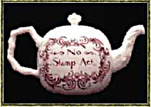 Stamp Act Teapot