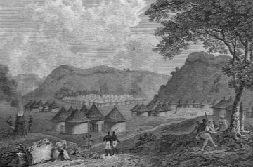Credit: Image Reference mungo-1, as shown on www.slaveryimages.org, compiled by Jerome Handler and Michael Tuite, and sponsored by the Virginia Foundation for the Humanities and the University of Virginia Library. <i>A View of Kamalia</i>