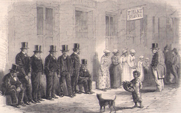 Credit: Image Reference NW0028, as shown on www.slaveryimages.org, compiled by Jerome Handler and Michael Tuite, and sponsored by the Virginia Foundation for the Humanities and the University of Virginia Library “Slaves for Sale: A Scene in New Orleans”