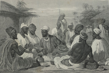 Credit: Image Reference Allen04, as shown on www.slaveryimages.org, compiled by Jerome Handler and Michael Tuite, and sponsored by the Virginia Foundation for the Humanities and the University of Virginia Library Nigerian dignitaries, 1841