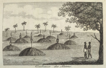Credit: Image Reference VILE-127, as shown on www.slaveryimages.org, compiled by Jerome Handler and Michael Tuite, and sponsored by the Virginia Foundation for the Humanities and the University of Virginia Library Cemetery, Senegambia