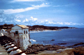 Credit: Courtesy Christopher DeCorse. Image Reference D006, as shown on www.slaveryimages.org, compiled by Jerome Handler and Michael Tuite, and sponsored by the Virginia Foundation for the Humanities and the University of Virginia Library Cape Coast Castle