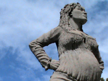Credit: Photo courtesy Ted Maris-Wolf, 2014 Statue of Solitude