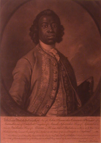 Credit: Barbados Museum and Historical Society Mezzotint of William Ansah Sessarakoo