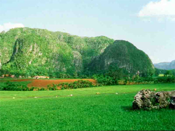 Credit: Slave Route Project, Cuba View of one of a <i>mogote</i>