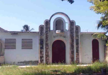 Credit: Slave Route Project, Cuba Temple of the Abakuá society Erobé Efó