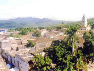 Credit: Slave Route Project, Cuba Panorama of the historical center of the colonial city of Trinidad