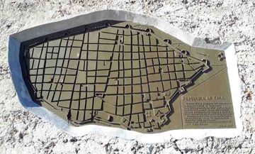 Credit: Slave Route Project, Cuba Bronze model of Havana, Cuba