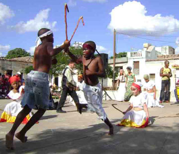 Credit: Slave Route Project, Cuba Children engage in music and dance of Afro-Cuban origin, Camagüey, Cuba