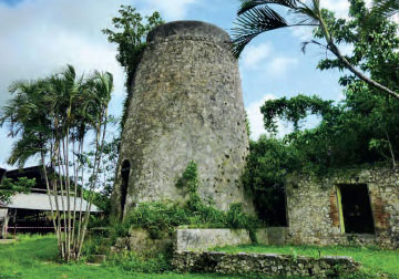 Credit: The Slave Route—Traces of Memory in Guadeloupe Windmill tower
