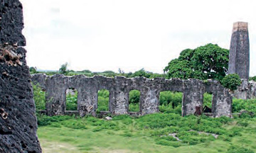 Credit: The Slave Route—Traces of Memory in Guadeloupe Ruins of the sugar complex