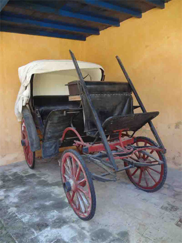 Credit: Slave Route Project, Cuba Nineteenth-century carriage