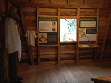 Credit: Permanent Exhibit Display, Oak Alley Foundation “Enslavement, Identity, and Dress”
