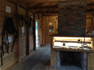 Credit: Permanent Exhibit Display, Oak Alley Foundation “Confinement and Punishment” and “Tools of the Trade”