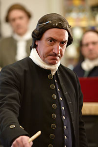 Richard Shumann portrays Patrick Henry