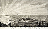 British engineers and soldiers recorded views of the New World from the Gulf of St. Laurence, opposite, to Guadaloupe