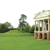 A mount at Jefferson’s Poplar Forest