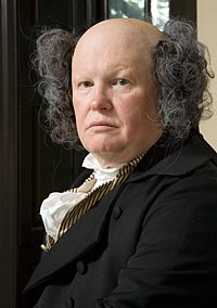 Colonial Williamsburg interpreter Ken Zeller portrays President John Adams.