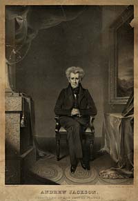 As commander in chief, Andrew Jackson directed or threatened military force against eastern Indians and South Carolina.