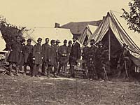 During the Civil War, Abraham Lincoln appointed and fired generals and visited battlefields to help direct the course of war.