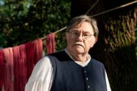Max Hamrick is Colonial Williamsburg’s weaver and dyer.