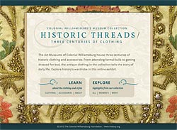 Clothing Exhibit: Historic Threads and New Threads