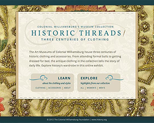 Historic Threads: Three Centuries of Clothing
