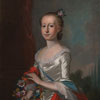 This exceptional portrait of sixteen-year-old Elizabeth Allen Deas is the work of Jeremiah Theus. The Swiss-born artist arrived in Charleston, South Carolina, as a teenager in 1735 and advertised his ability to paint portraits five years later. During the next four decades, Theus established himself as the region”s preeminent portraitist, painting scores of gentry subjects in the Carolina Low Country and as far south as Georgia. He probably produced his likeness of Elizabeth Deas in 1759 in conjunction with her marriage to merchant and planter John Deas. The portrait remained with their descendants until its acquisition by The Colonial Williamsburg Foundation. It is to debut this autumn in A Rich and Varied Culture: The Material World of the Early South, a new exhibition at the DeWitt Wallace Decorative Arts Museum. Mark and Loretta Roman and the Friends of Colonial Williamsburg Collections funded purchase of the portrait.
     