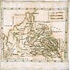 This 1809 map of Virginia looks like ink on paper but is silk thread on linen. A map sampler, it is the handiwork of schoolgirl Helen E. Edmonds, who lived in northern Virginia's Fauquier County. Eighteen inches high, the map is remarkably detailed and contains the names of nearly every city, county, and river in the commonwealth as it then existed. Edmonds may have learned the art of "working maps" from one of two needlework instructors who advertised their services in nearby Alexandria. Stitching a map sampler offered a young woman the advantages of improving her needle skills while gaining a practical knowledge of geography. Helen Edmonds's Virginia map sampler is by far the earliest known.