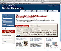 Teacher Community website
