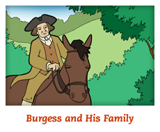 Burgess and His Family