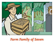 Farm Family of Seven