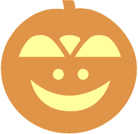 Happy Patriot pumpkin carving pattern